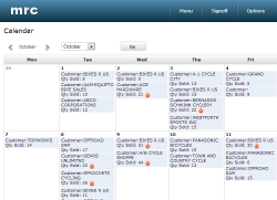 Calendar Layout Retrieval