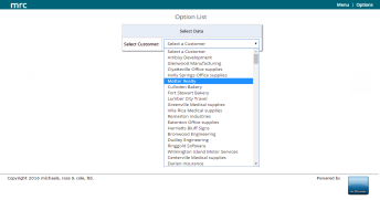 Option List Retrieval