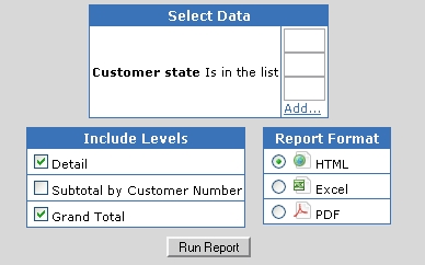 View of Runtime Output with Runtime values prompt