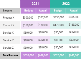 Create budgets, forecasts, cash flow reports, P&L statements, balance sheets, financial reports, and much more