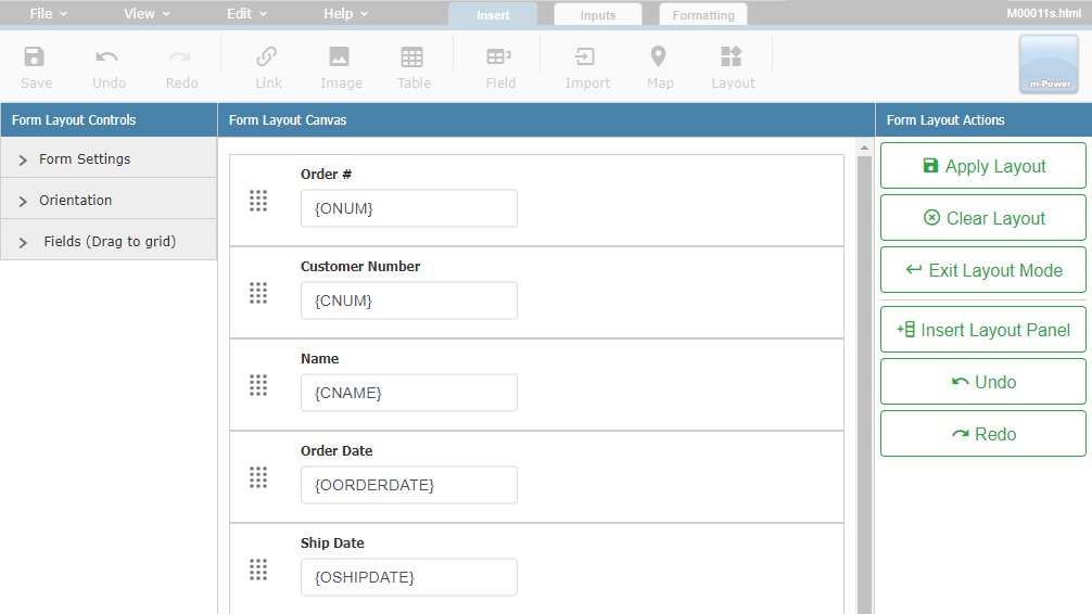 Form Designer