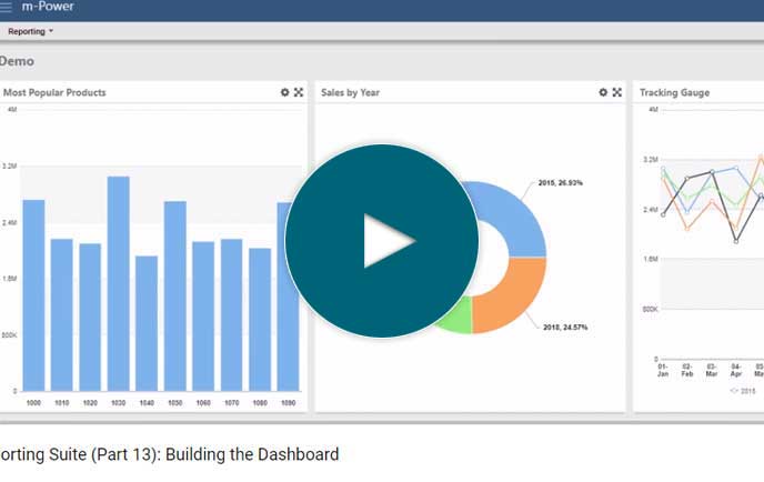 How to create a BI/reporting portal with m-Power