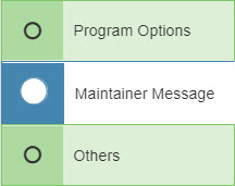 Maintainer Message