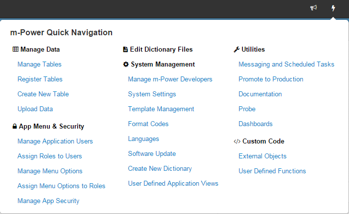 Full Navigation Window