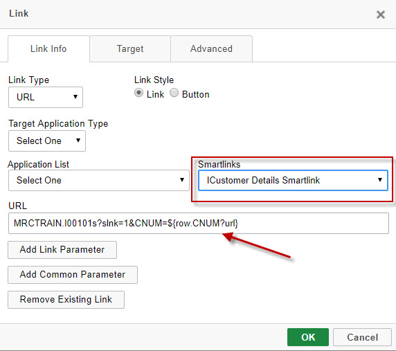 Smartlinking in m-Painter