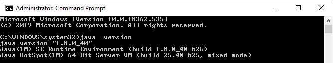 Server Information