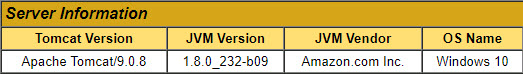 Server Information 2
